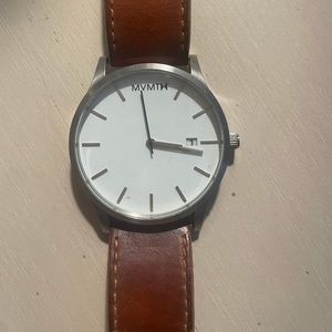 Men’s MVMT leather watch